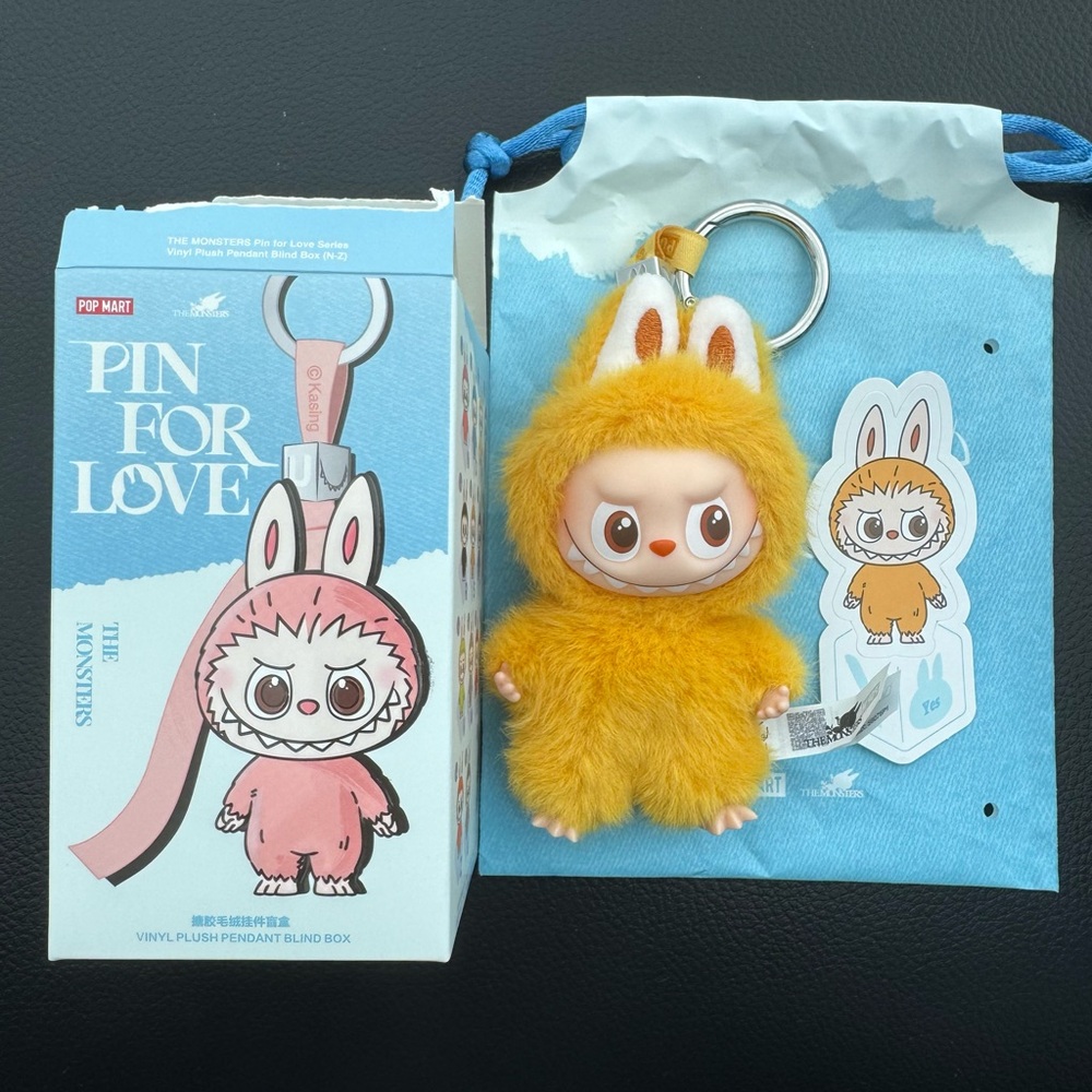 SOLD Labubu Pin for Love (Yes)